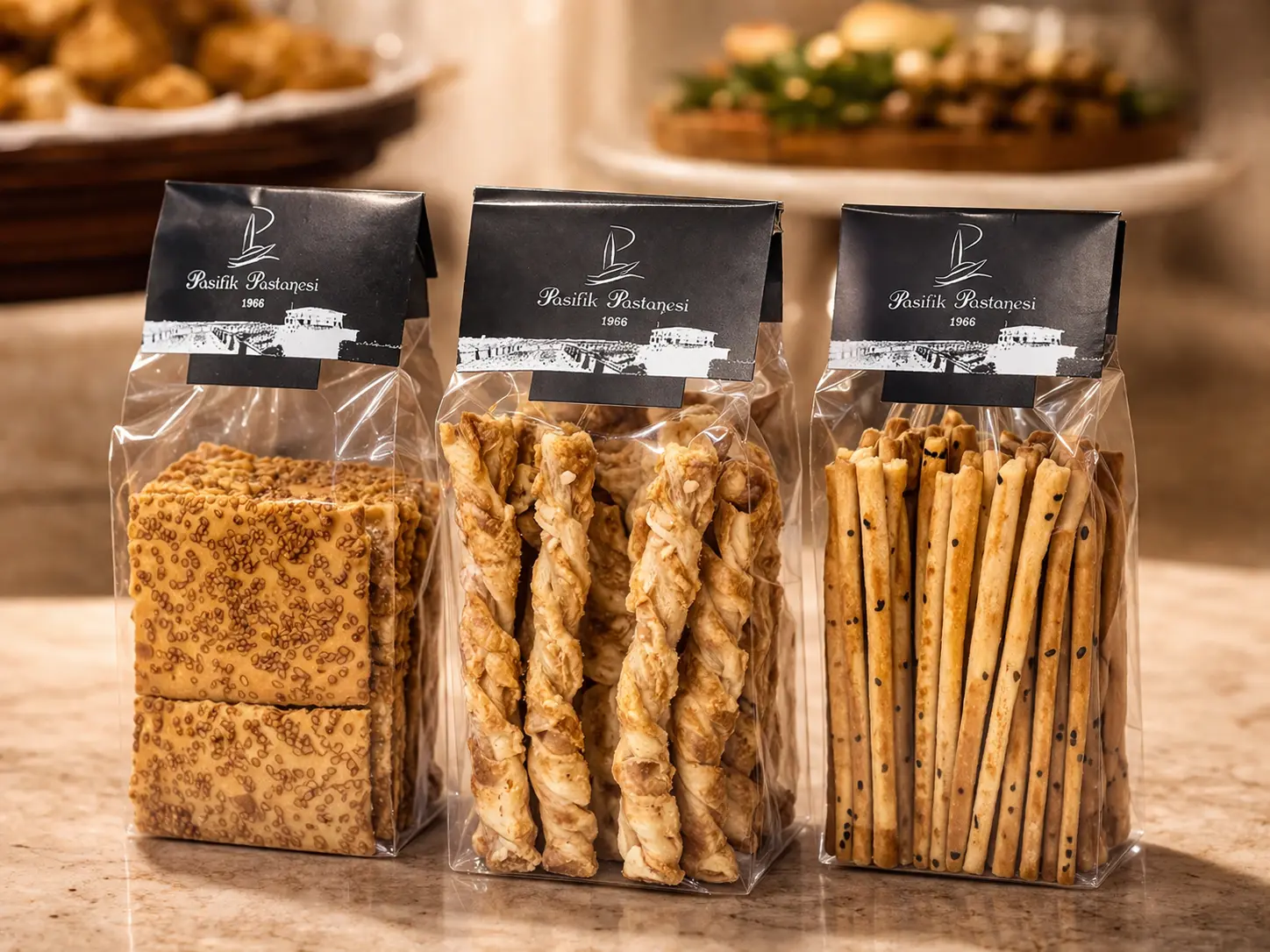 Pasifik Pastanesi paket ürünler seçkisi